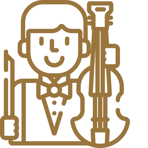 Icono de violínista Luis Segura